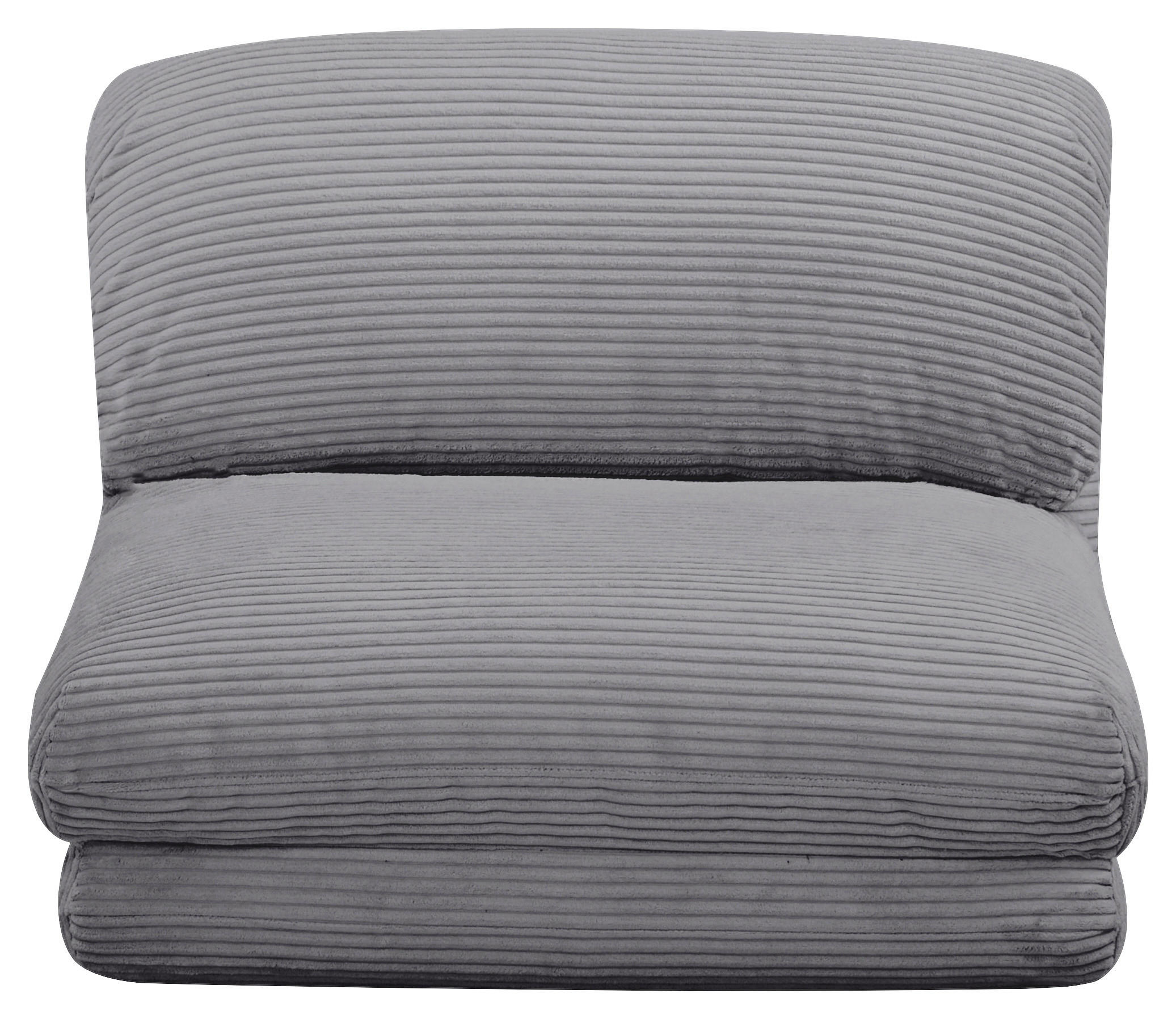 SCHLAFSESSEL in Cord Hellgrau  - Hellgrau, Design, Textil/Metall (82/58/78cm) - Livetastic