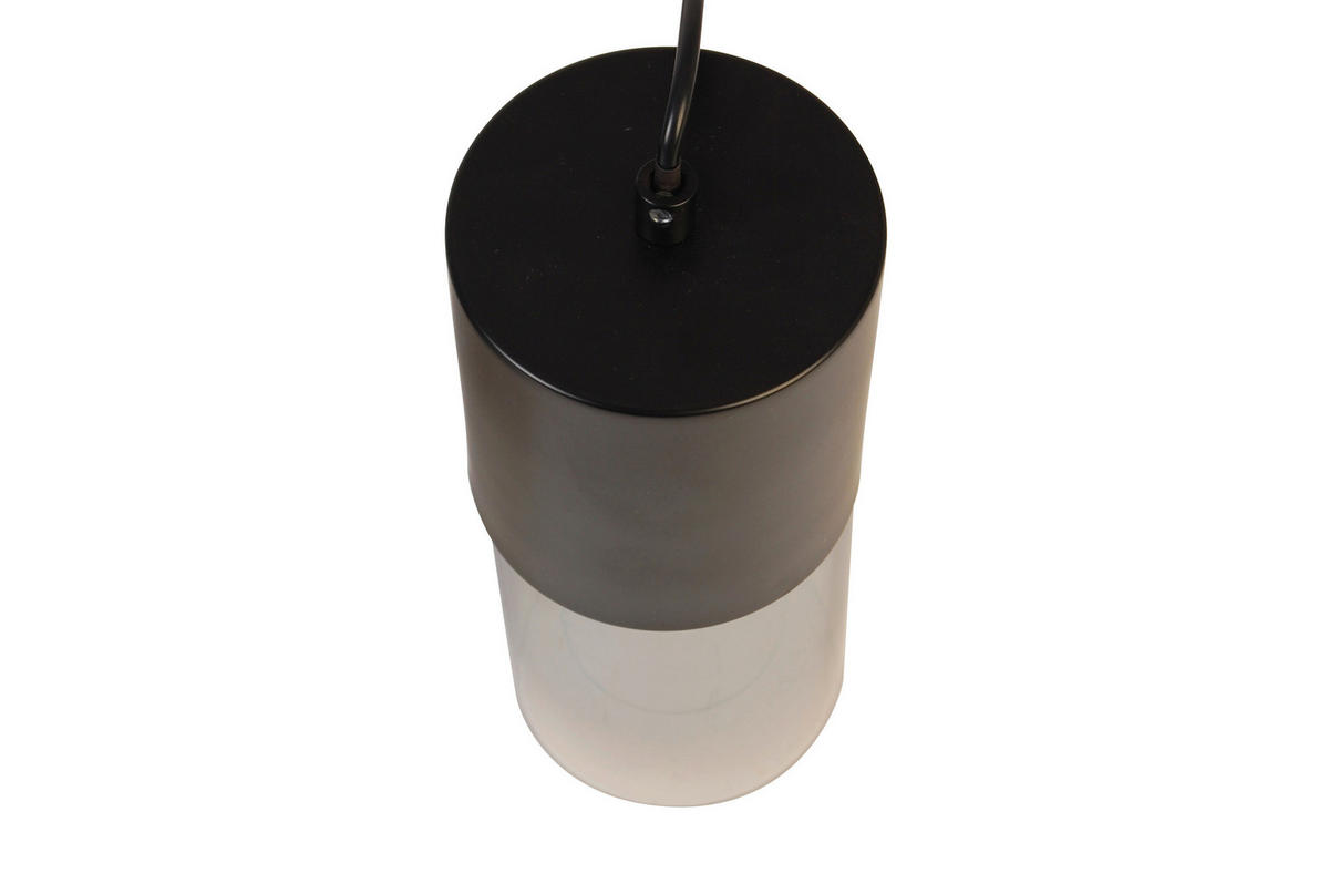 HÄNGELEUCHTE 80,5/10/150 cm    - Graubraun, Trend, Glas/Metall (80,5/10/150cm) - Novel