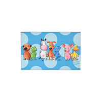 KINDERTEPPICH 100/160 cm Die Lieben Sieben  - Blau, Design, Textil (100/160cm)