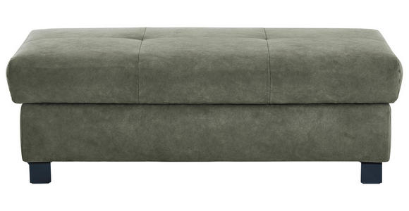 SCHLAFSOFA  in Flachgewebe Dunkelgrün  - Dunkelgrün/Schwarz, KONVENTIONELL, Textil/Metall (232/77/116cm) - Dieter Knoll