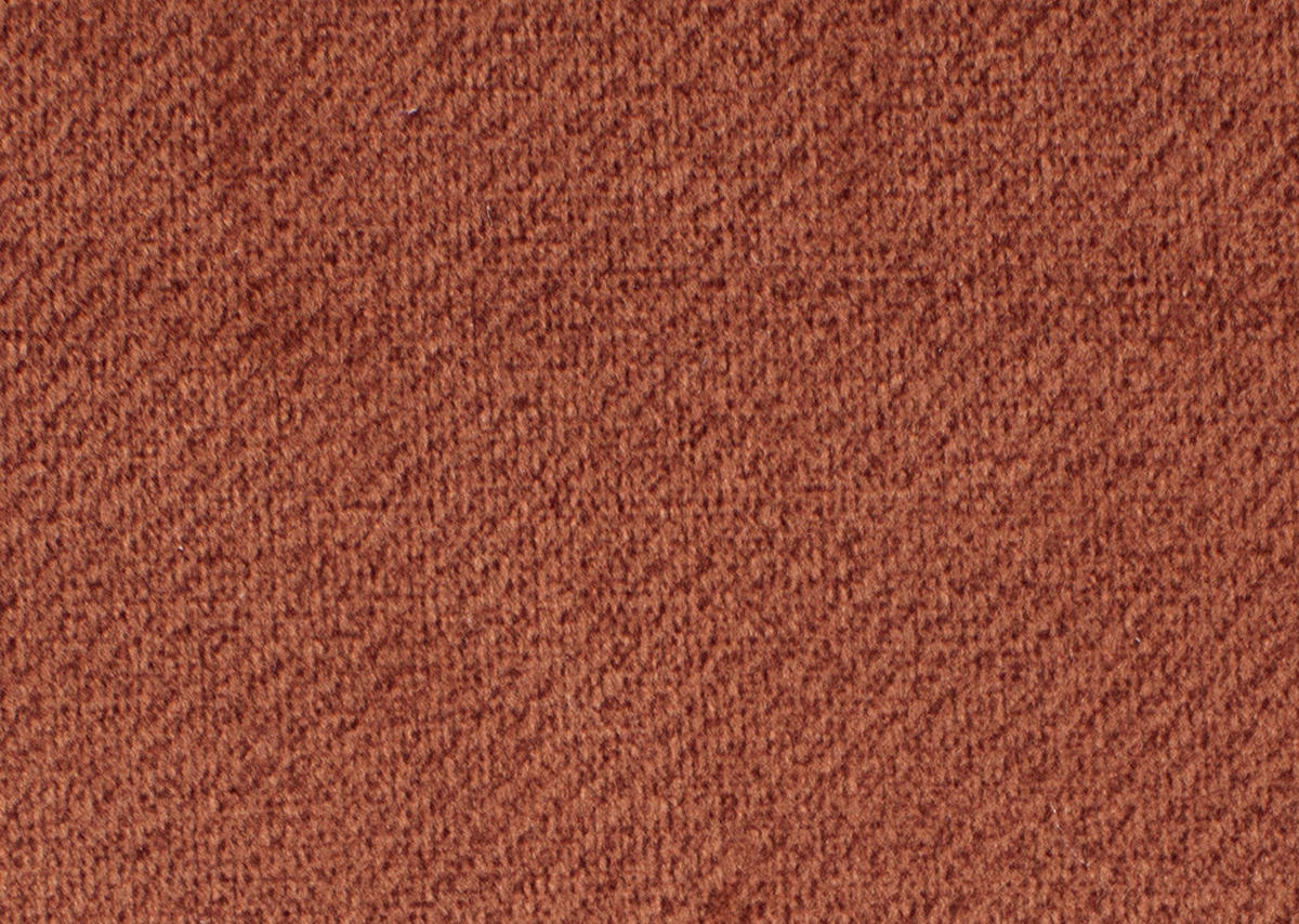 SESSEL in Mikrofaser Rostfarben  - Eichefarben/Rostfarben, Design, Holz/Textil (87/101/95cm) - Stylife