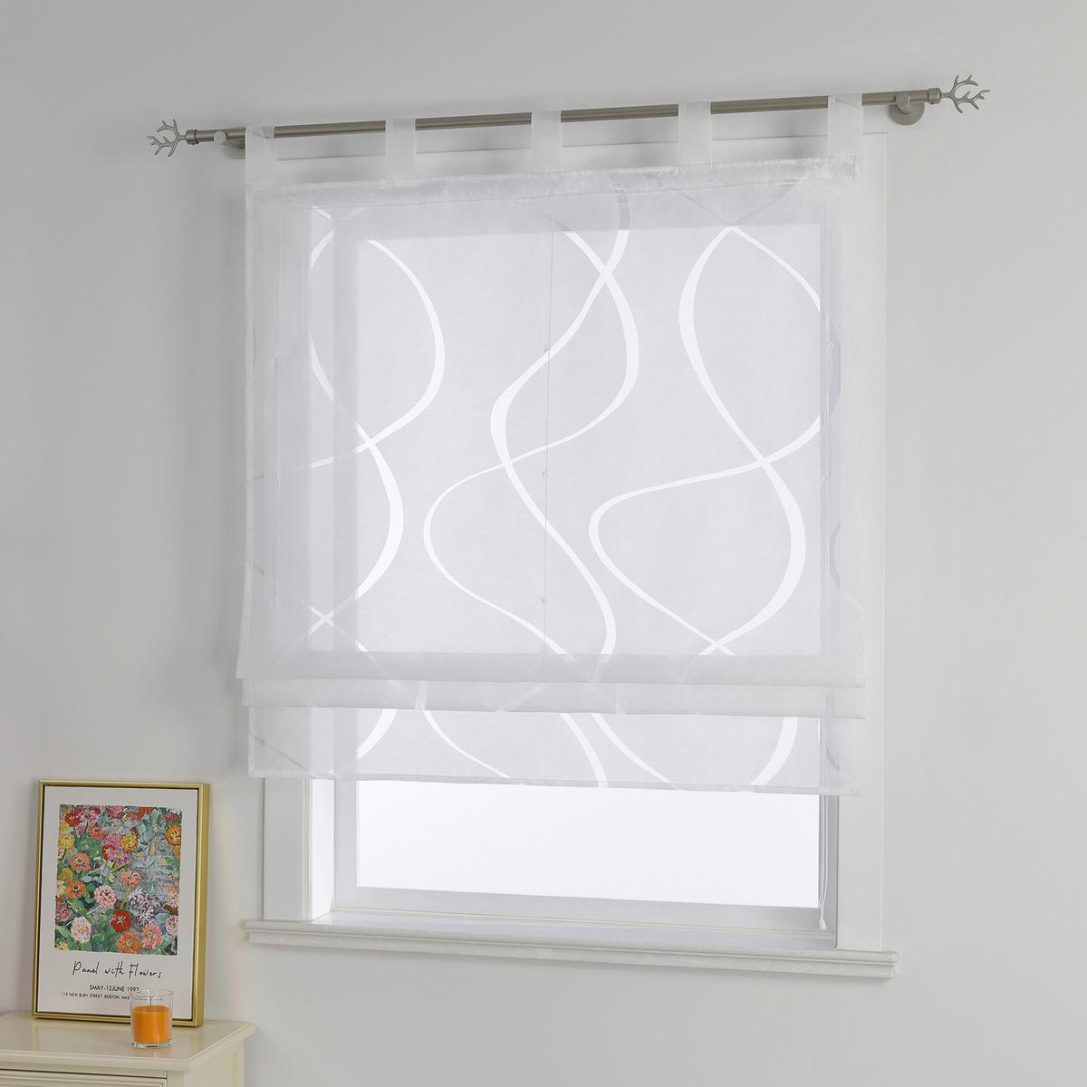 FALTROLLO  transparent  60/140 cm    - Weiß Hochglanz, Basics, Textil (60/140cm)