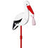 DEKOSTORCH - Rot/Schwarz, Basics, Holz (77cm) DEKOSTORCH - Rot/Schwarz, Basics, Holz (77cm)