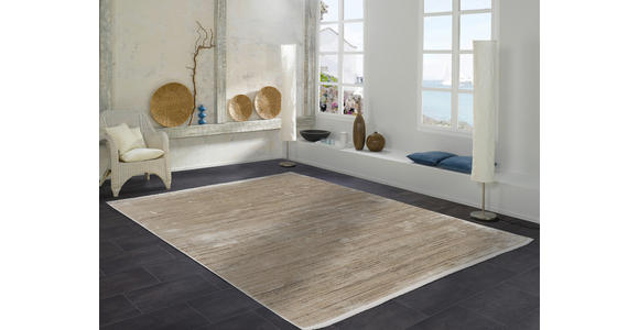 WEBTEPPICH 67/130 cm Brest Cappuccino  - Cappuccino, Design, Textil (67/130cm) - Dieter Knoll