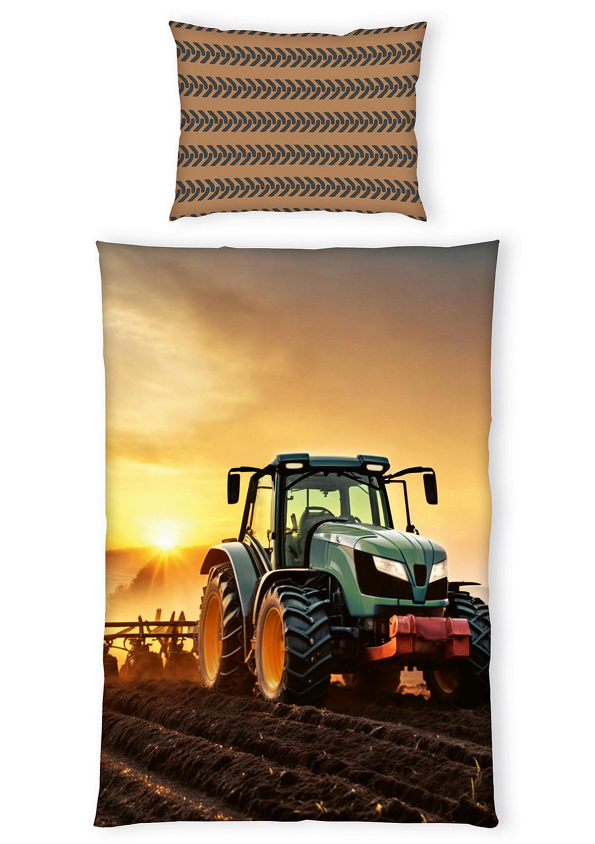 ÁGYNEMŰHUZAT-GARNITÚRA 140/200 cm  - színes, Basics, textil (140/200cm) - Herding