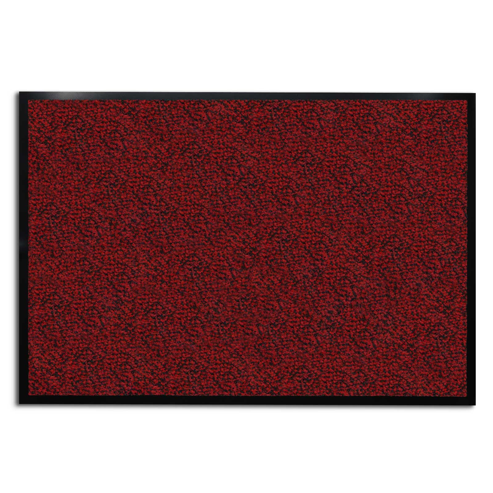 SCHMUTZFANGMATTE  40/60 cm  Rot  - Rot, KONVENTIONELL, Kunststoff/Textil (40/60cm) - Esposa
