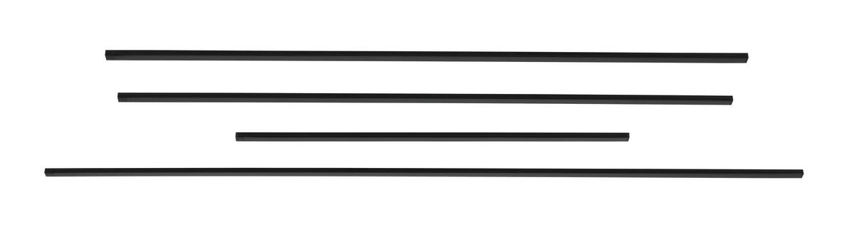 LED TRAKA - providno/crna, Trendi, plastika - Boxxx