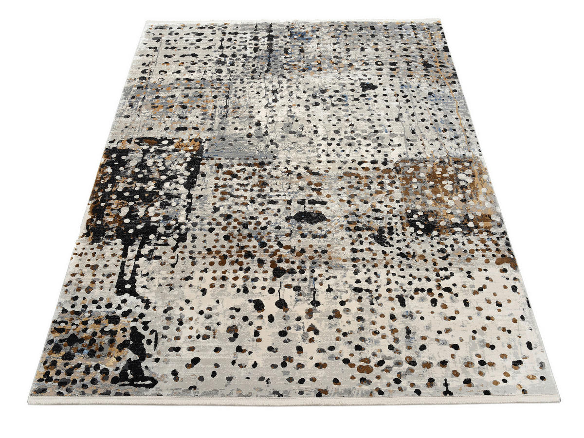 WEBTEPPICH 160/230 cm Colorado Point Grau, Multicolor, Hellgrau, Dunkelgrau  - Dunkelgrau/Multicolor, Design, Textil (160/230cm) - Musterring