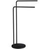 DRŽIAK NA UTERÁKY   - čierna, Basics, kov (25/80/25cm)