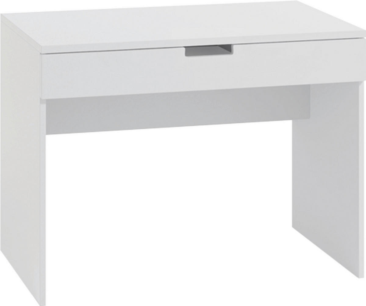 PÍSACÍ STÔL PRE MLÁDEŽ, biela, 100/60/75,5 cm - biela, Modern, kompozitné drevo (100/60/75,5cm) - MID.YOU