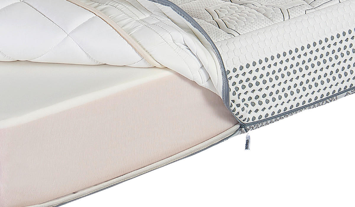 SALTEA  - alb, Design, textil (180/200/25cm)