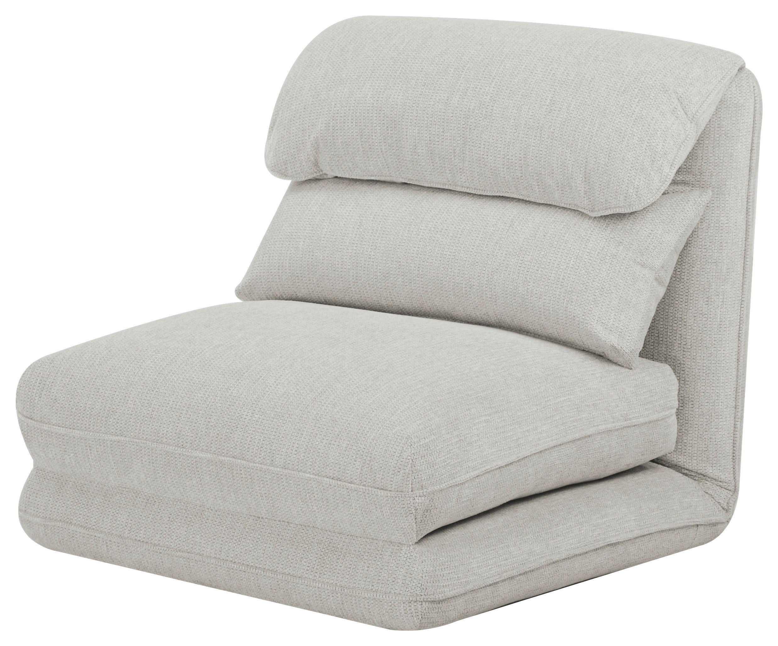 BÄDDFÅTÖLJ i manchester beige  - beige, Design, metall/textil (78/72/85cm) - Livetastic