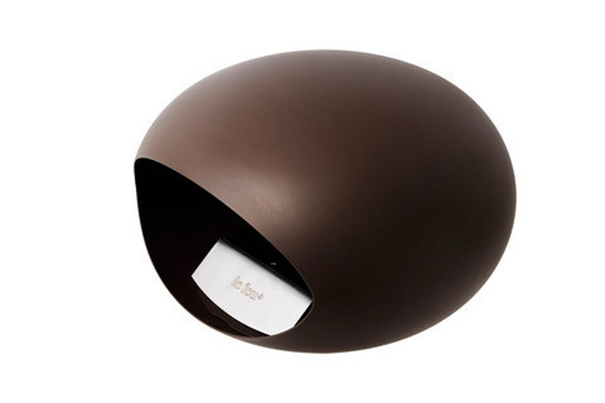LE FEU DOME KAMIN NA ETANOL - mokka, Basics, metal (59/68/106cm)