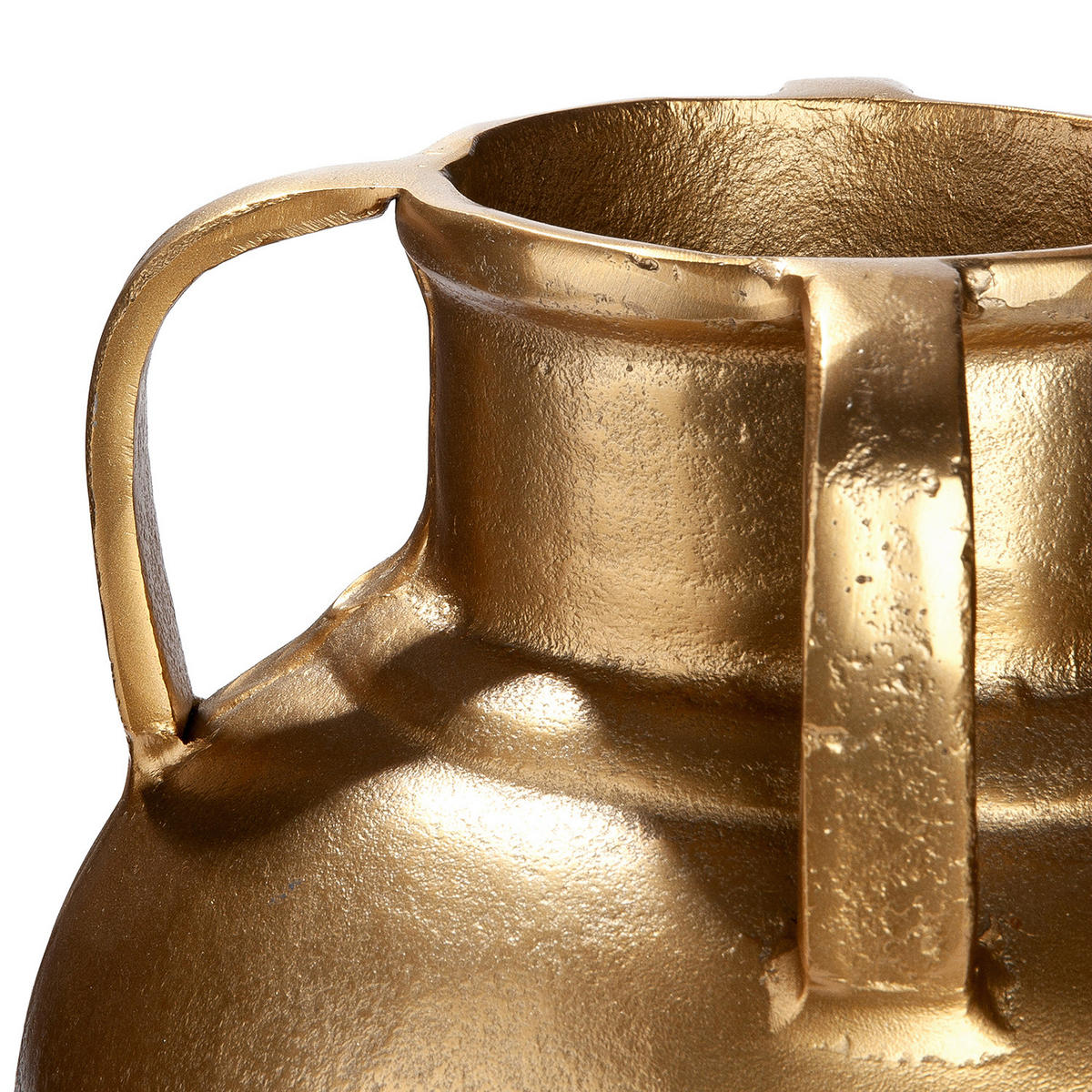 DEKOVASE  - Goldfarben, Basics, Metall (25/33cm)