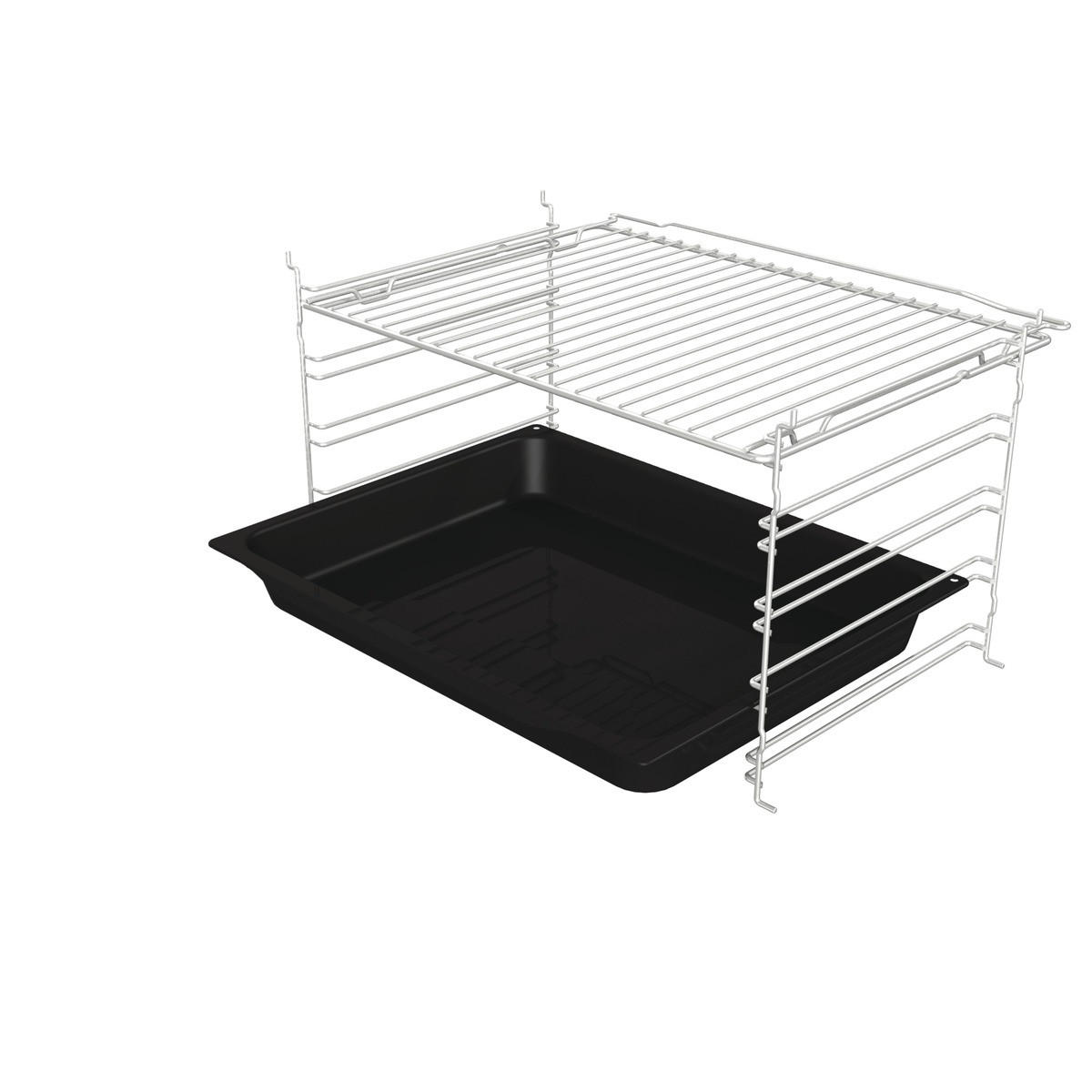 EINBAUBACKOFEN BO6737E02XK  - Edelstahlfarben, Basics, Glas/Metall (59,5/59,5/56,4cm) - Gorenje