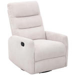 RELAXSESSEL in Metall, Textil Beige  - Beige/Schwarz, Design, Textil/Metall (78/107/95cm) - Carryhome