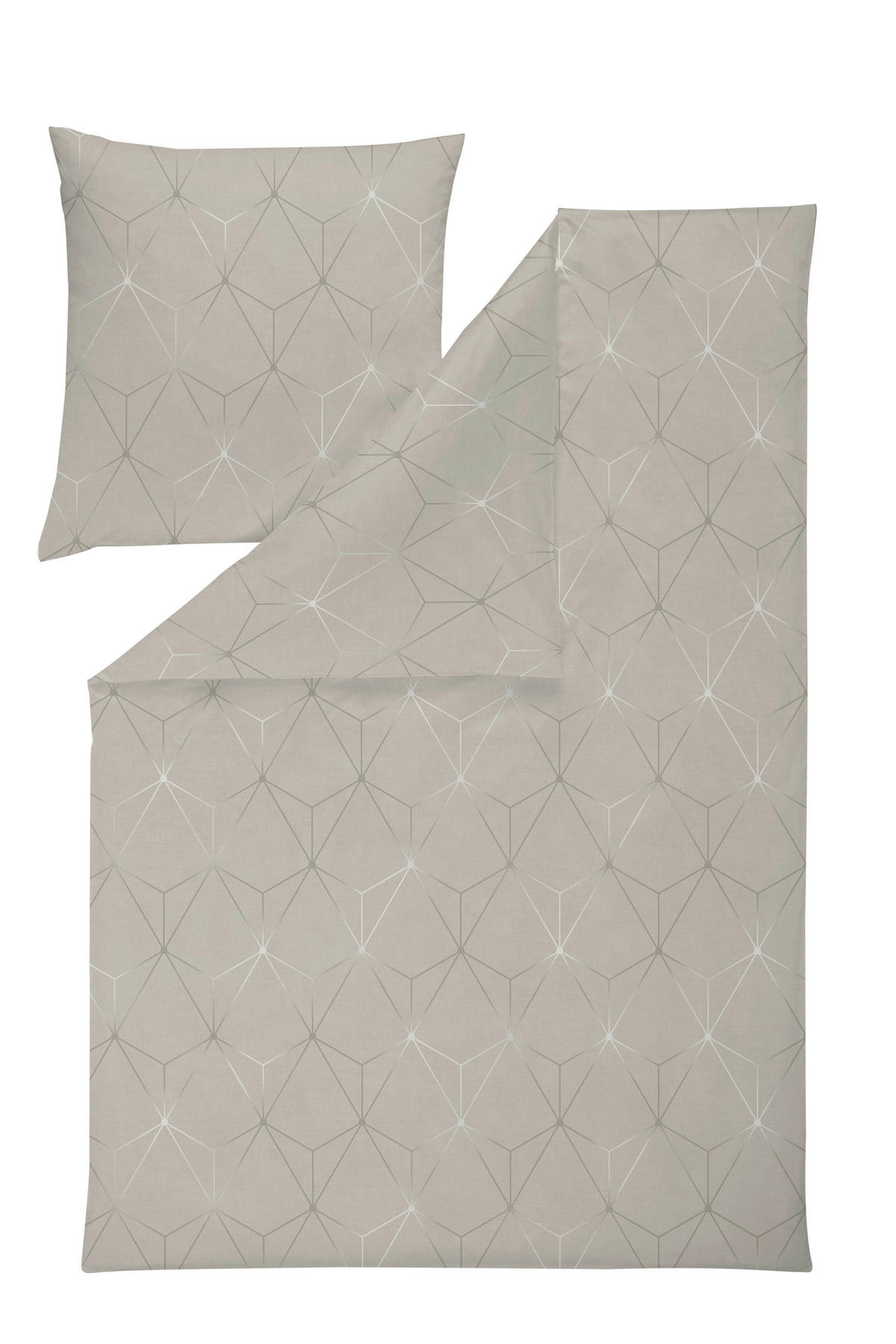 BETTWÄSCHE Atelier Flanell 135/200 cm  - Beige, Design, Textil (135/200cm) - Estella