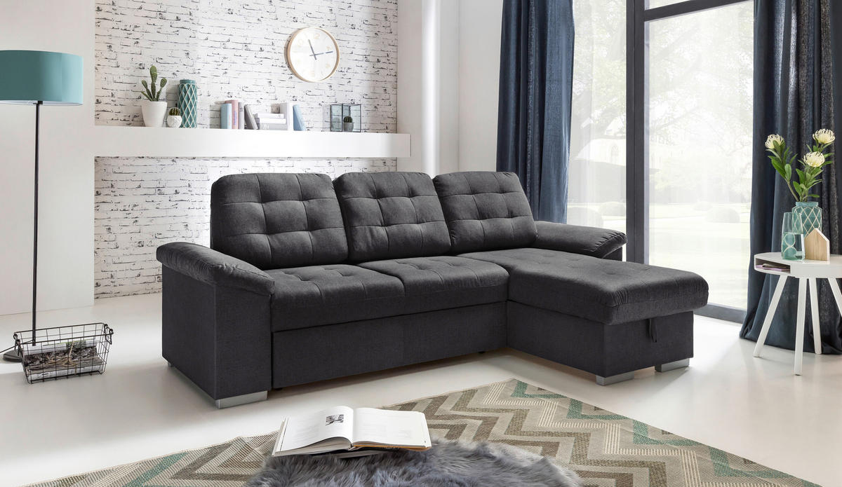 SEDEŽNA GARNITURA, mikrovlakna  - Moderno, tekstil (232/148cm) - Stylife