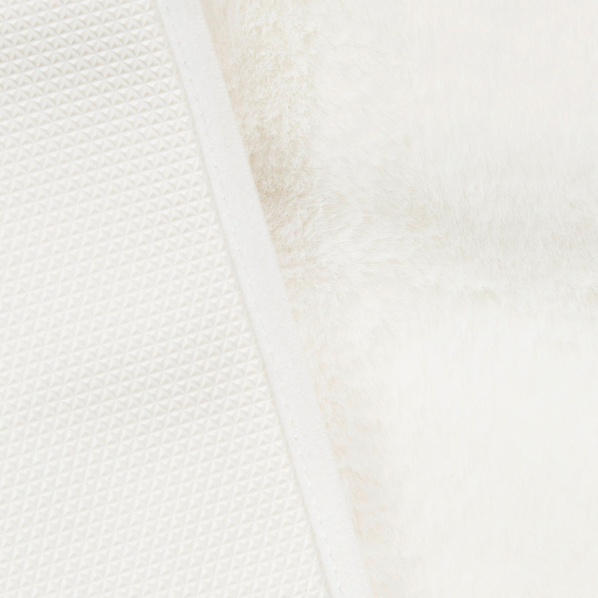 BADEMATTE Weiss 60/100 cm  - Weiss, Basics, Kunststoff/Textil (60/100cm) - Esposa