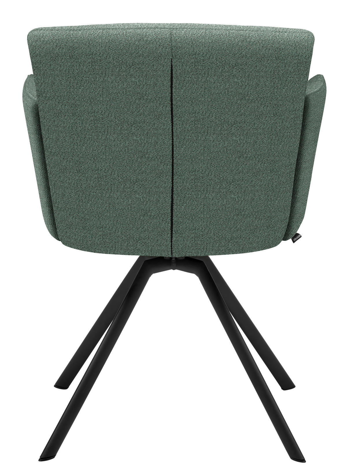 ARMLEHNSTUHL Stahl Webstoff  - Blau/Anthrazit, Design, Textil/Metall (58/83/62cm) - Venjakob