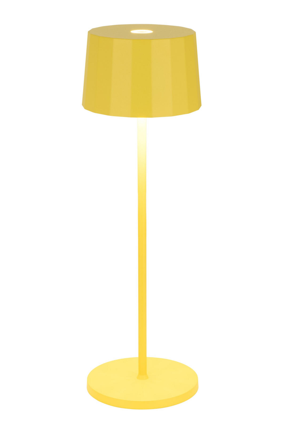 LED-TISCHLEUCHTE 11/35 cm   - Gelb, Basics, Kunststoff/Metall (11/35cm) - Dieter Knoll