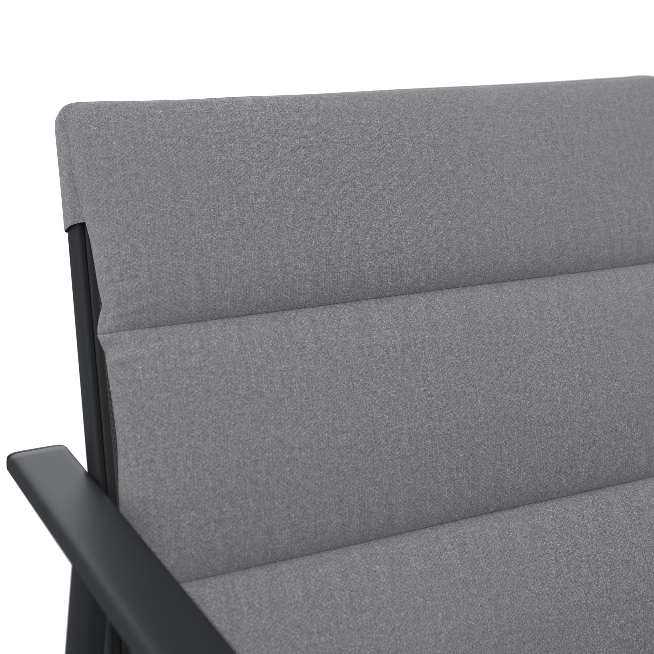 SET MOBILIER DE GRĂDINĂ 7 piese  - gri închis/culoare natur, Lifestyle, plastic/metal (63,5/82/70cm) - Ambia Garden