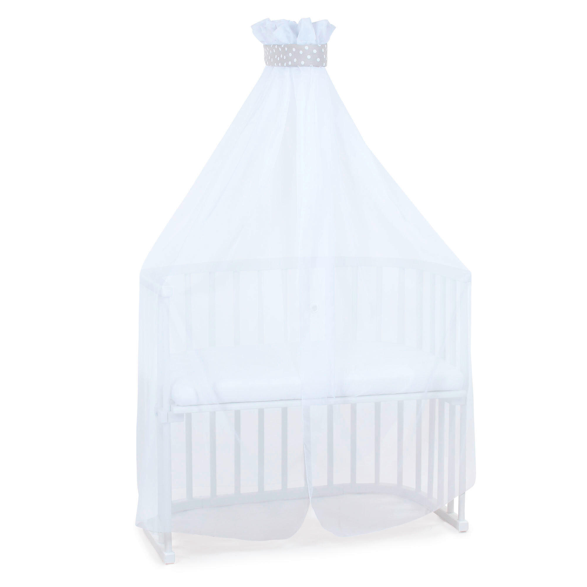 MÜCKENNETZ - Hellgrau, Basics, Textil (310/160/0,1cm) - Babybay