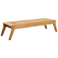 GARTENBEISTELLTISCH 160/49/35 cm Holz  - Teakfarben, MODERN, Holz (160/49/35cm) - Jan Kurtz