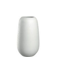 VAZA   17,00/30,00/17,00 cm   keramika  - bela, Osnovno, keramika (17,00/30,00/17,00cm) - Leonardo