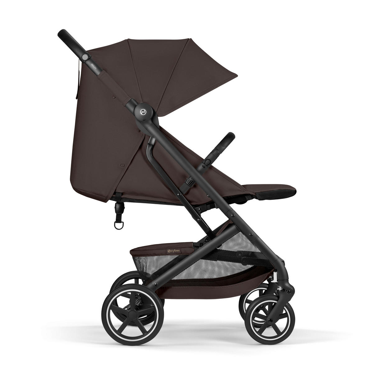 BUGGY BEEZY BLK  - Dunkelbraun/Schwarz, Basics, Kunststoff/Textil (82/45,5/107cm) - cybex GOLD