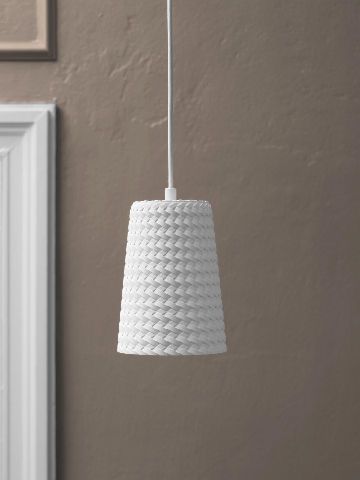 PENDELLEUCHTE 13,5/124 cm  - Weiß, Natur, Stein/Metall (13,5/124cm) - Ledvance