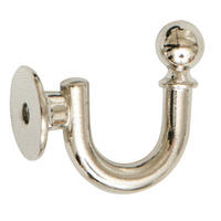 OMTAGSKROK  - stålfärgad, Basics, metall (4cm)