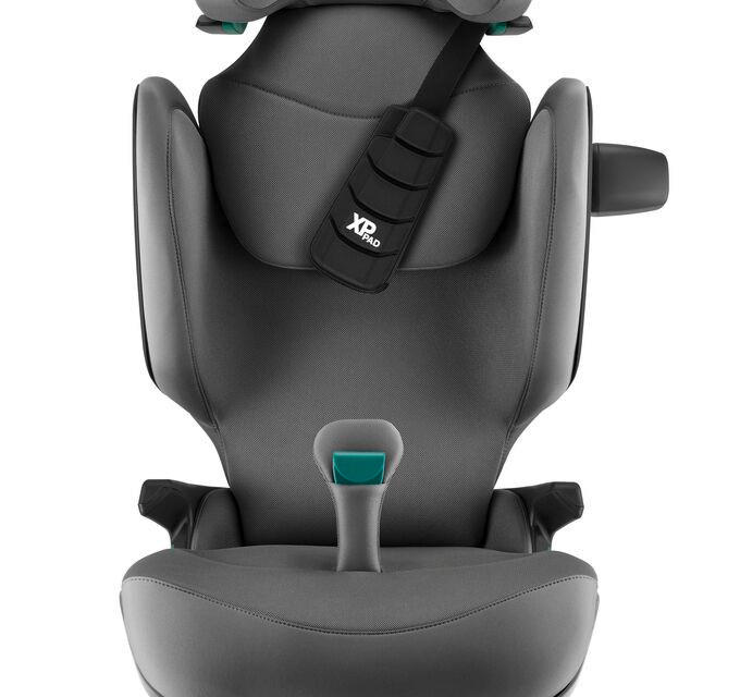 KINDERAUTOSITZ Kidfix Pro  - Dunkelgrau/Grau, Basics, Kunststoff/Textil (48/83/42cm) - Britax Römer