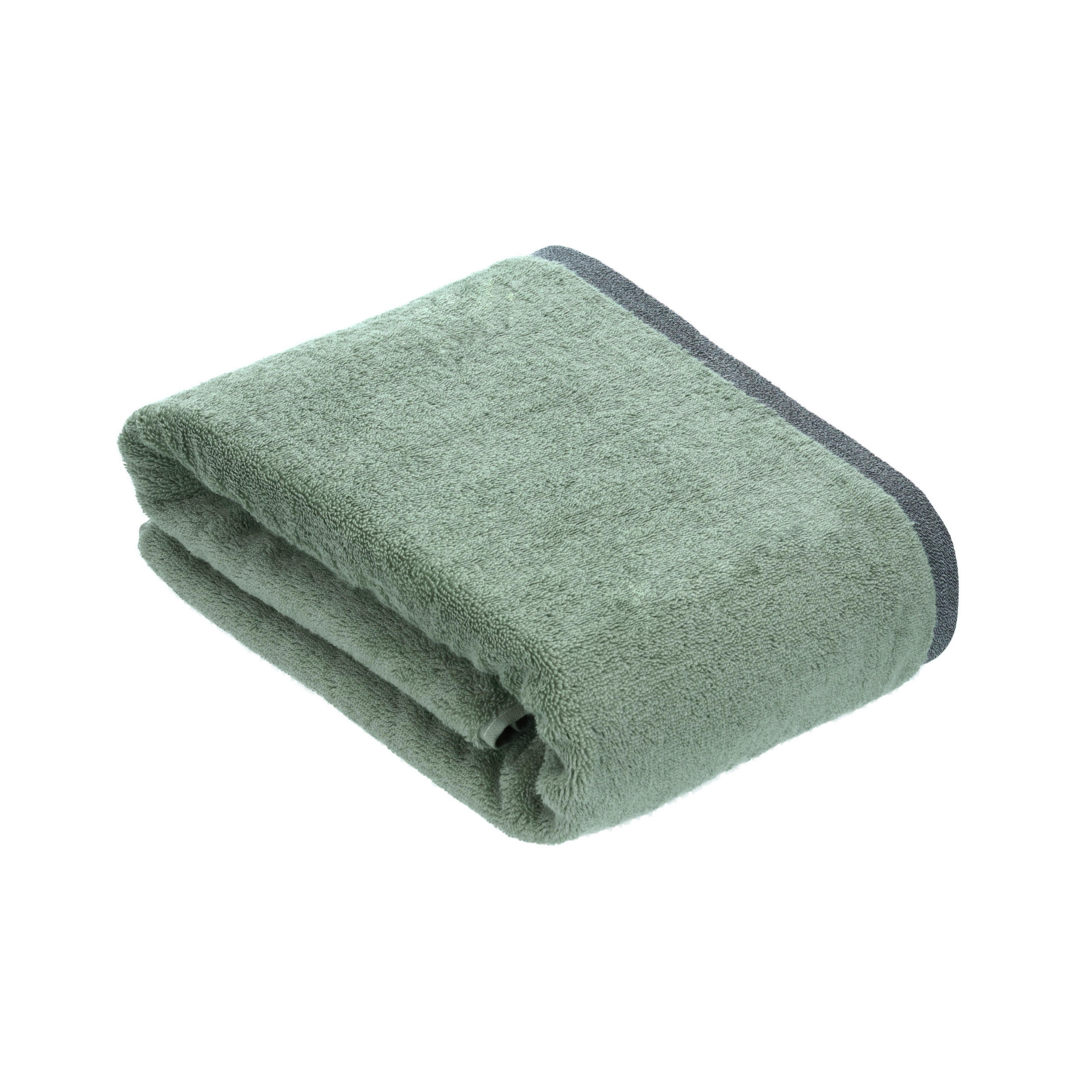BADETUCH Prato Grün 150/100 cm  - Grün, Basics, Textil (150/100cm) - Vossen
