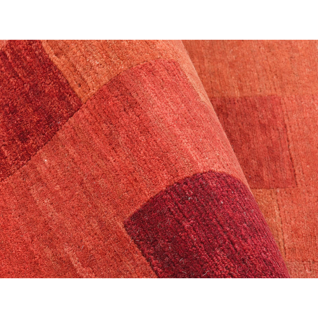 Thumbnail - Cazaris Wollteppich, Rot, Textil, Karo, rechteckig, 200x250 cm, für Fußbodenheizung geeignet, Teppiche & Böden, Teppiche...