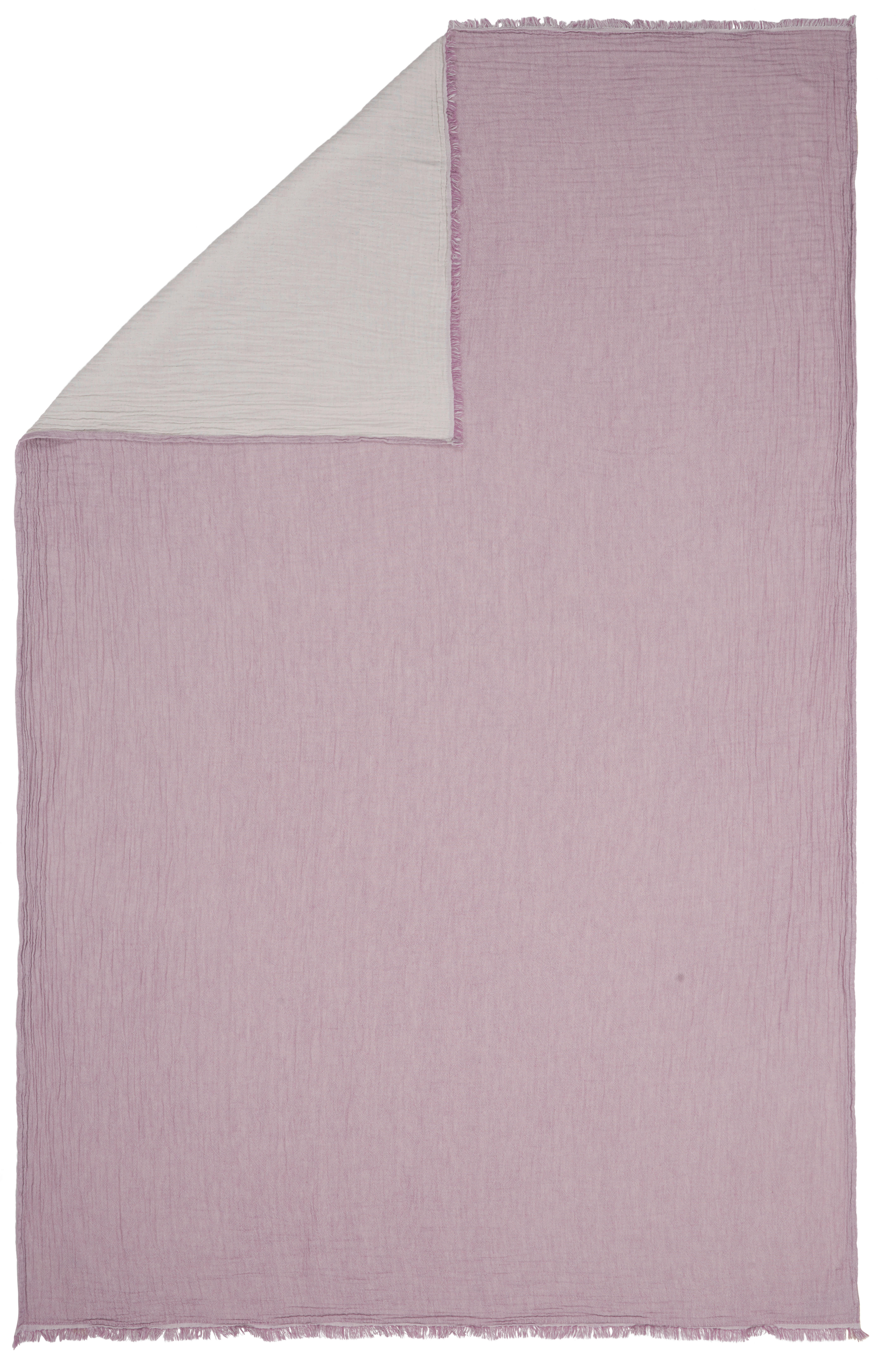 Ambiente DOMÁCÍ DEKA, bavlna, 150/200 cm - fialová, přírodní barvy