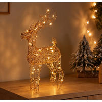 LED-DEKOLEUCHTE - Goldfarben, Basics, Kunststoff (30/10/46cm) - STT