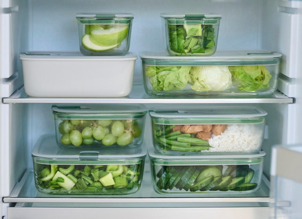 SET RECIPIENTE DE ALIMENTE - alb/transparent, Konventionell, plastic - Mepal