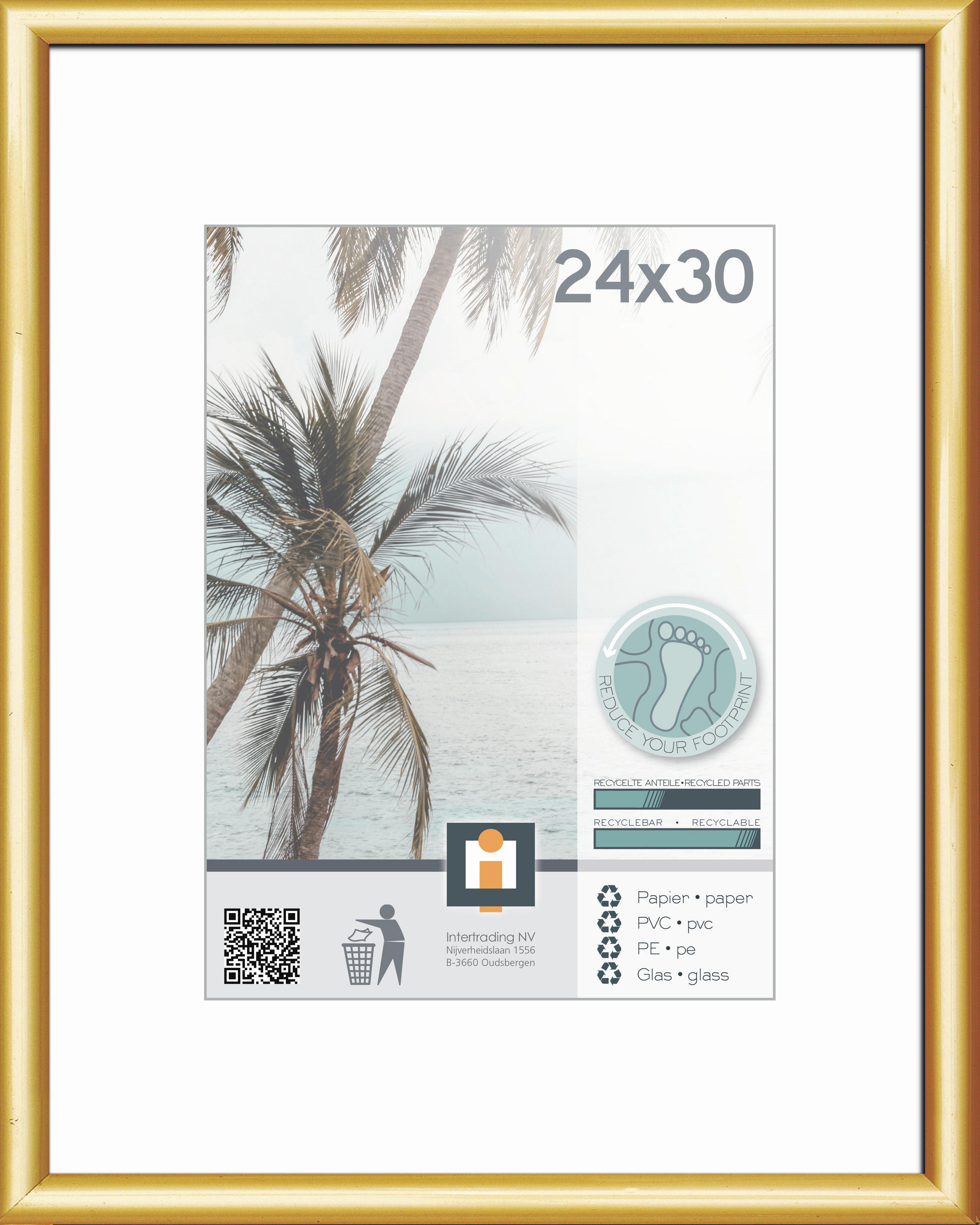 RÁM NA OBRAZY, 1 foto 24 cm x 30 cm