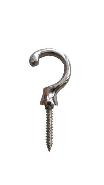 RAFFHAKEN  - Nickelfarben, Basics, Metall (2.9/2.7cm) - Homeware