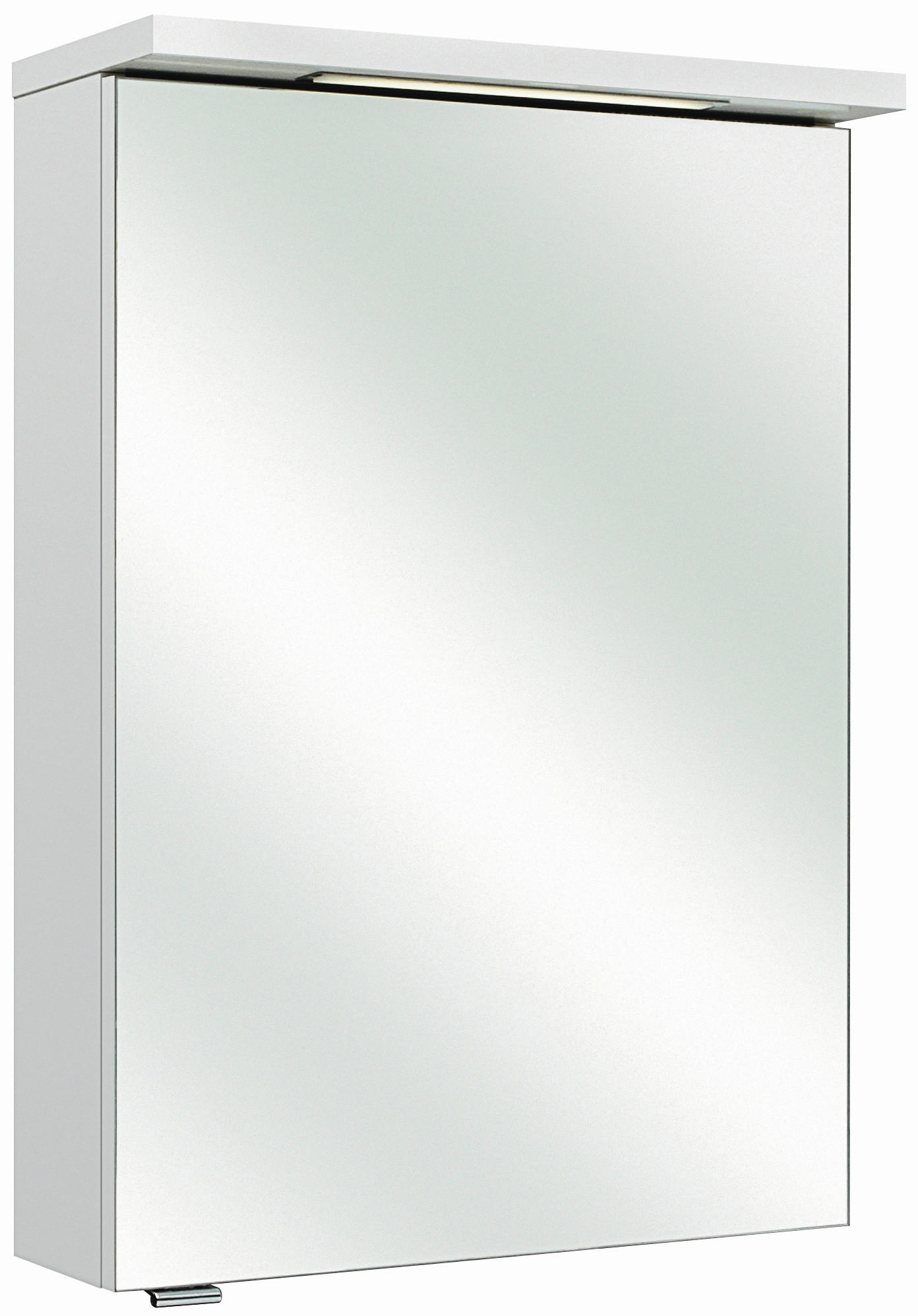 SPIEGELSCHRANK 50/72/16 cm  - Weiß, Basics, Glas/Holzwerkstoff (50/72/16cm) - Xora