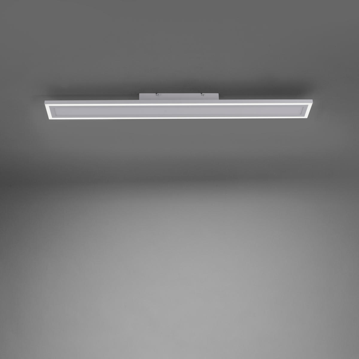 LED-DECKENLEUCHTE Edging 100/11,8/6 cm   - Weiß, Basics, Kunststoff/Metall (100/11,8/6cm)