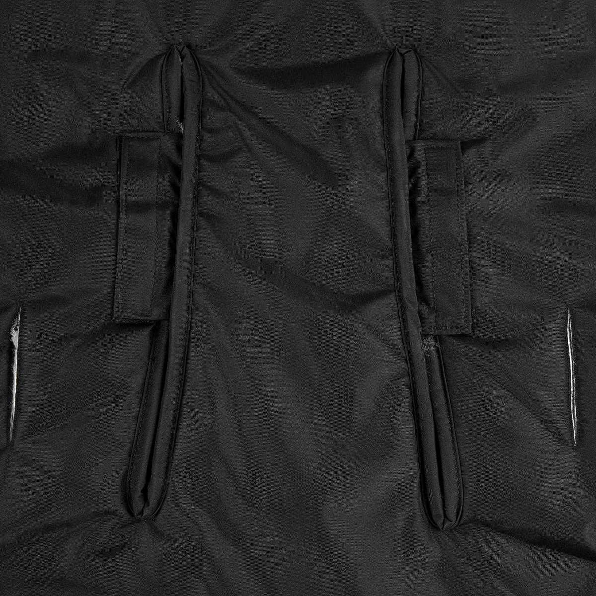 FELLSACK  - Schwarz/Grau, Basics, Textil (49/100cm) - Jimmylee