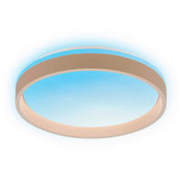 LED-DECKENLEUCHTE Aurie Glow 39/8 cm   - Beige, KONVENTIONELL, Kunststoff (39/8cm) - Briloner