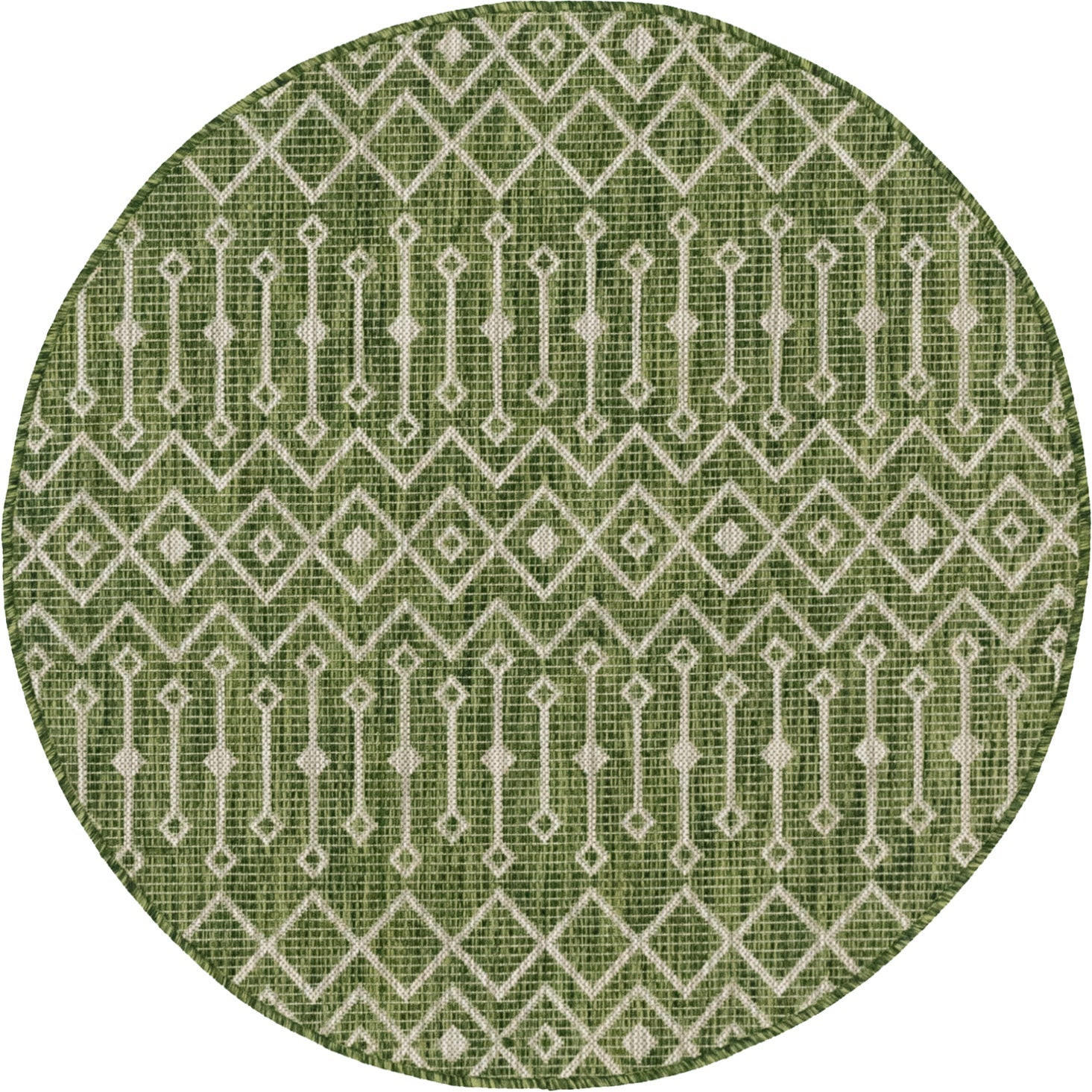 WEBTEPPICH Grün - Grün, Basics, Textil (120cm)