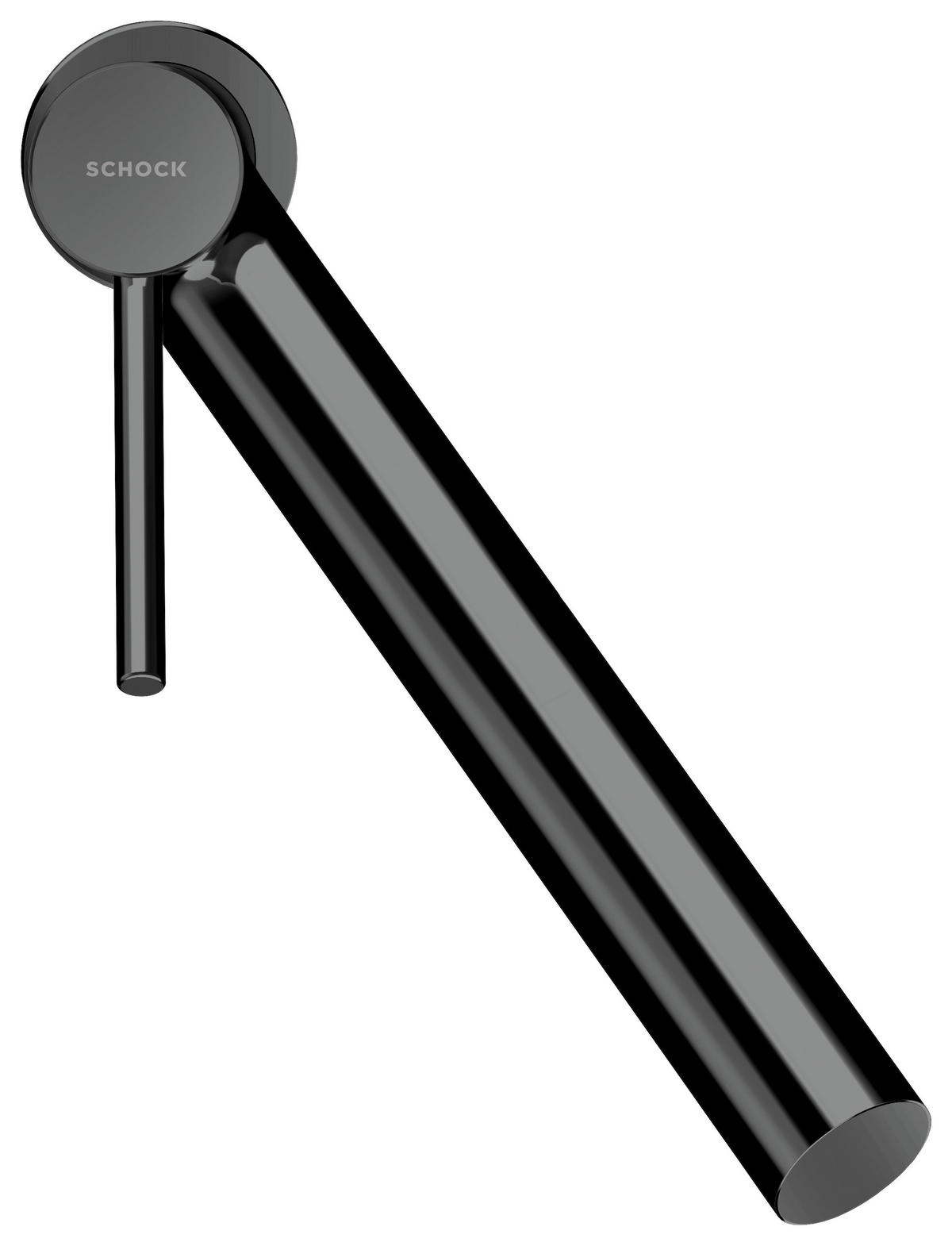 KÜCHENARMATUR 510000GUM  - Schwarz Hochglanz, Basics, Metall (5/29,3/23,1cm) - Schock