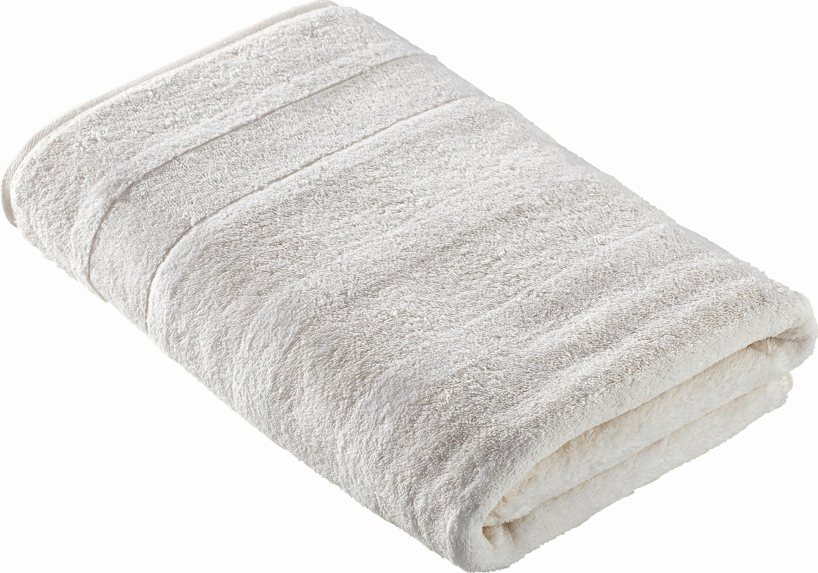 DUSCHTUCH Noblesse Uni 80/160 cm  - Naturfarben, Basics, Textil (80/160cm) - Cawoe