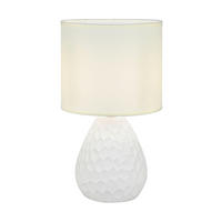 STOLNÁ LAMPA, E14, 16/28/16 cm - Basics, keramika (16/28/16cm) - Novel