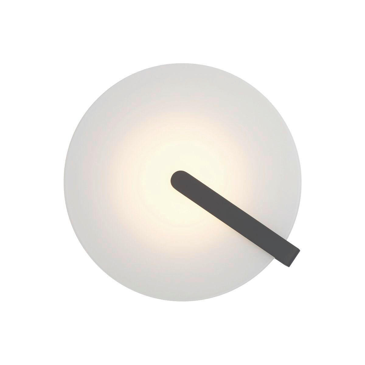 LED-WANDLEUCHTE Eurofase 43,2/9,2 cm   - Schwarz, Design, Glas/Metall (43,2/9,2cm) - Elstead Lighting