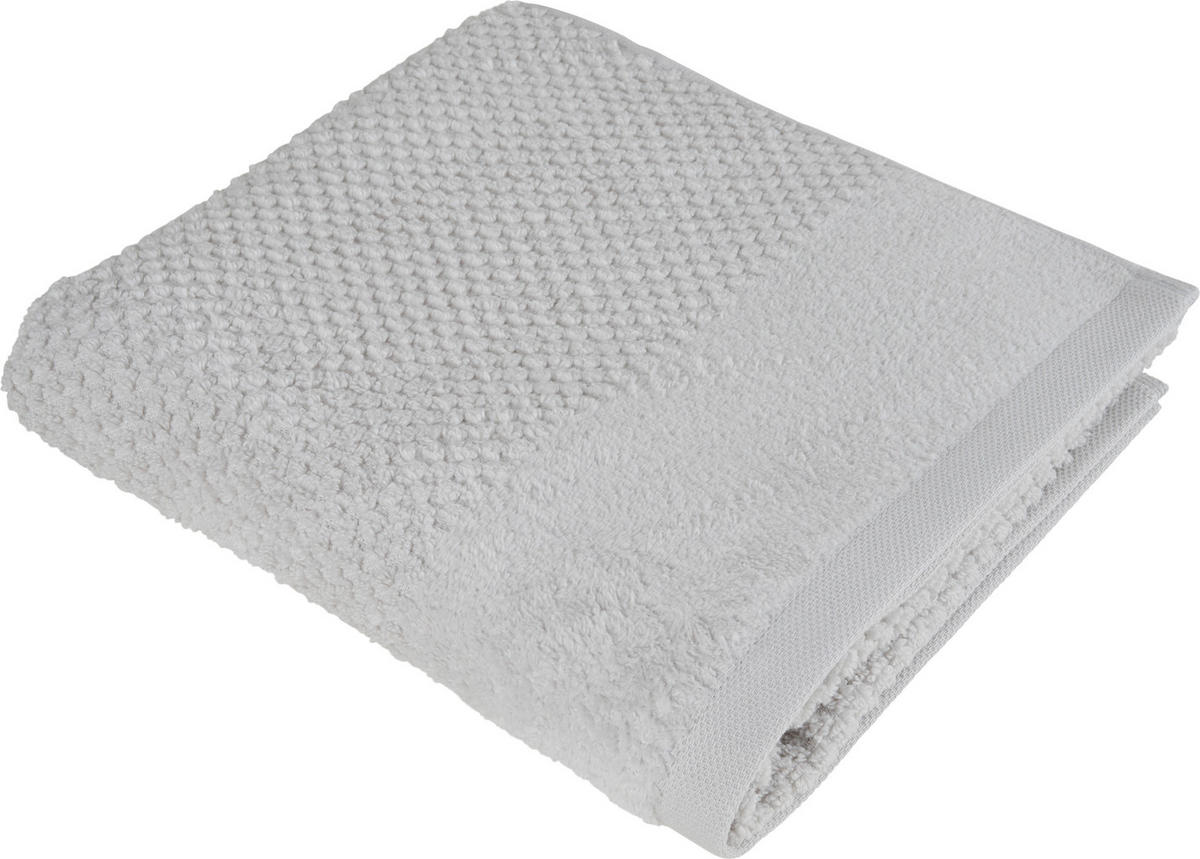 DUSCHTUCH 70/140 cm  - Silberfarben, Basics, Textil (70/140cm) - Esposa